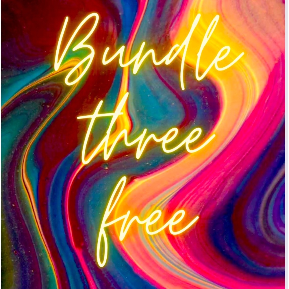 Bundle 3 items free shipping
